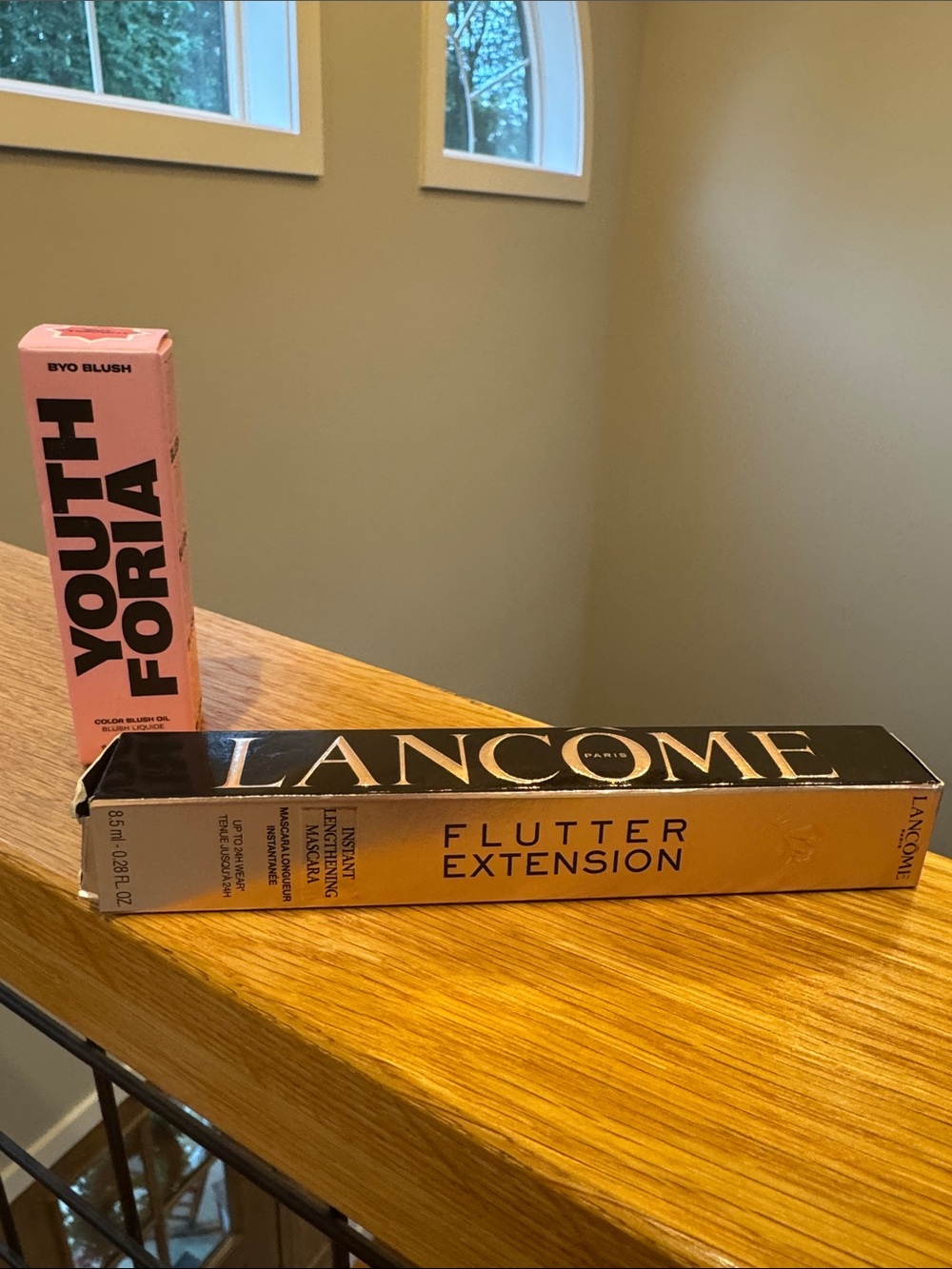 2 piece NEW IN BOX Lancôme Mascara and Youth Foria BYO Blush